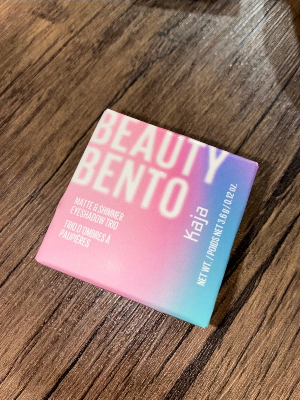 Kaja Bento Stacked Eyeshadow Trio - Pink Brown Mix